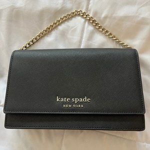 Small Kate Spade Crossbody in Black
